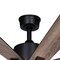 Vaxcel Crawford 60 in. 6 Blade Black Farmhouse Indoor Ceiling Fan with Light Kit and Remote F0109 - alternate 8